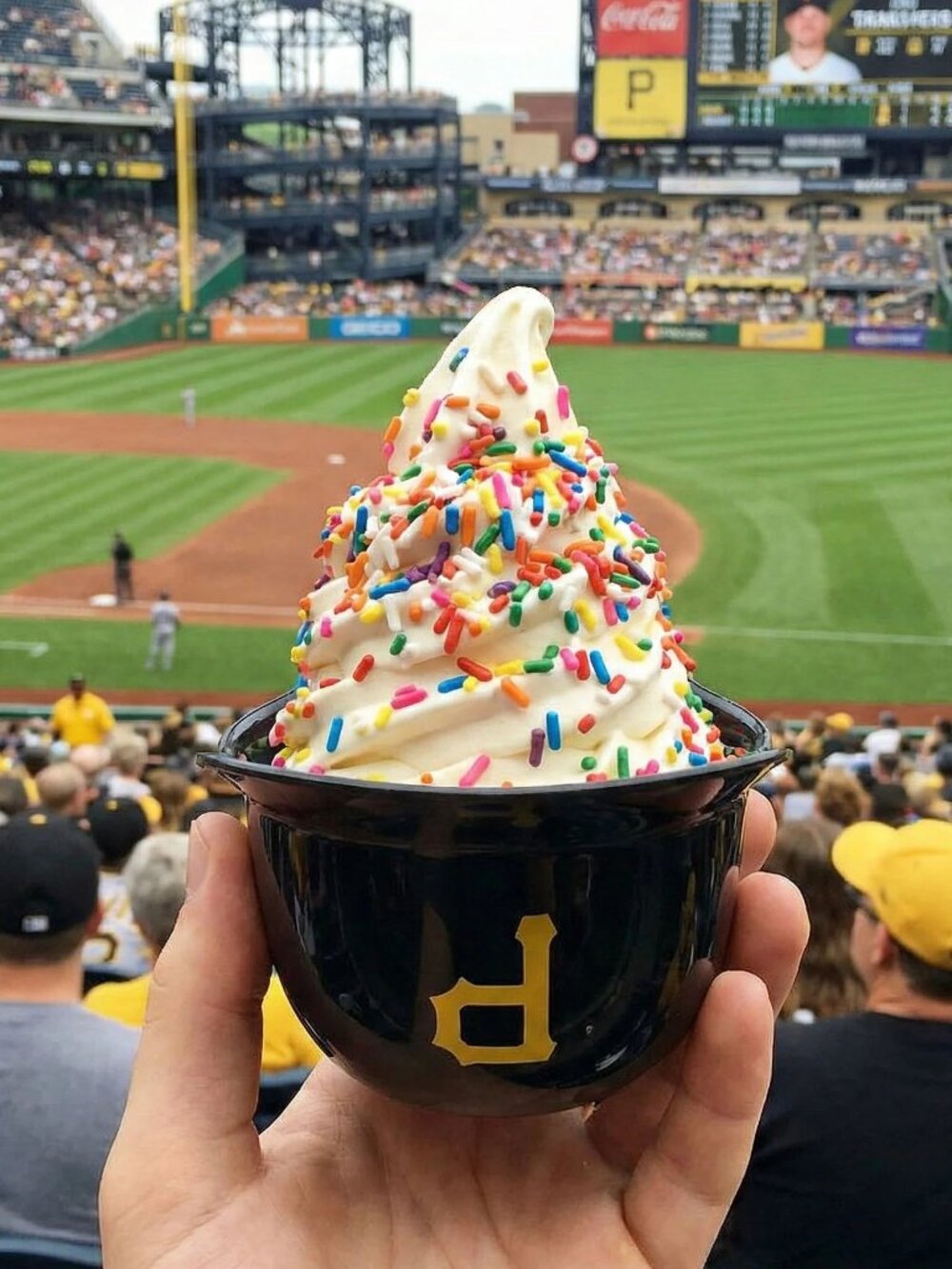 Pittsburgh Pirates Mini Baseball Helmet 8oz Ice Cream Sundae Cup
